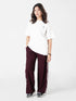 velocity oversize active pair in white-maroon